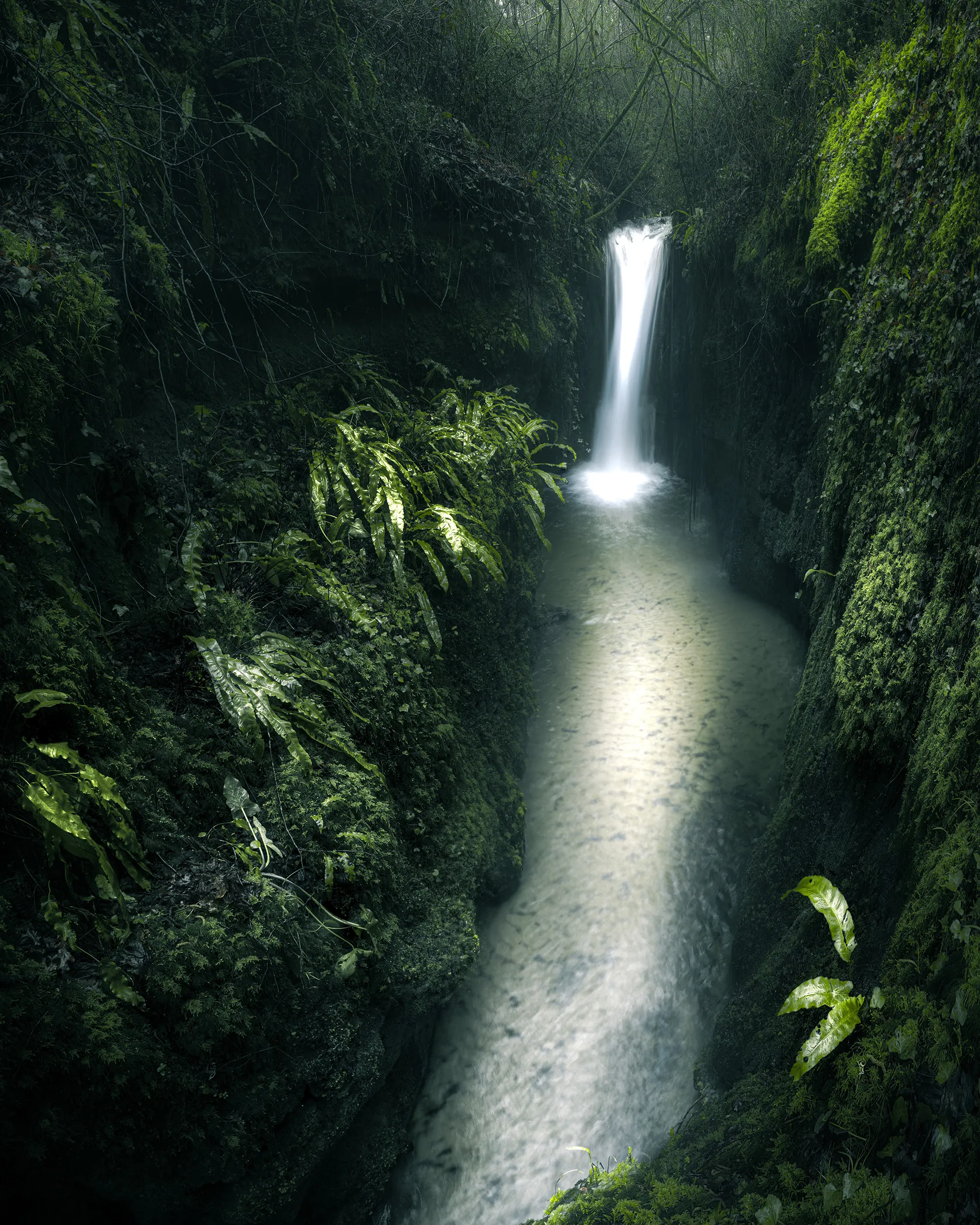 La cascade secrète des Landes