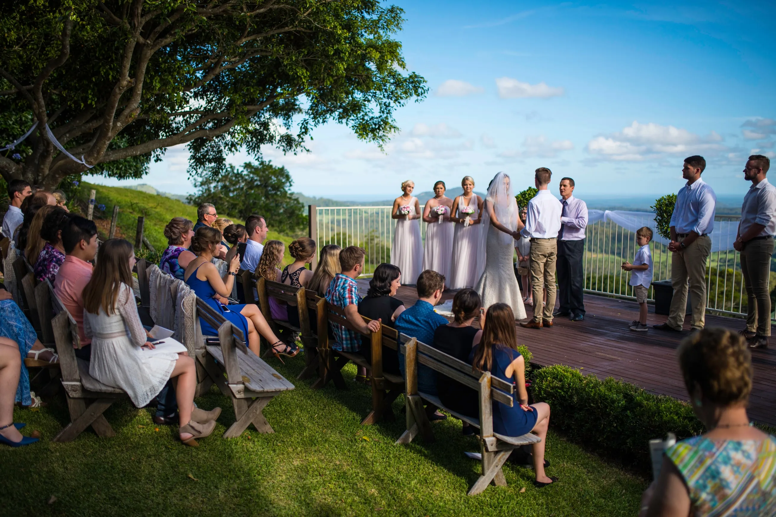 Mon premier mariage, en Australie (Glass House Mountains)