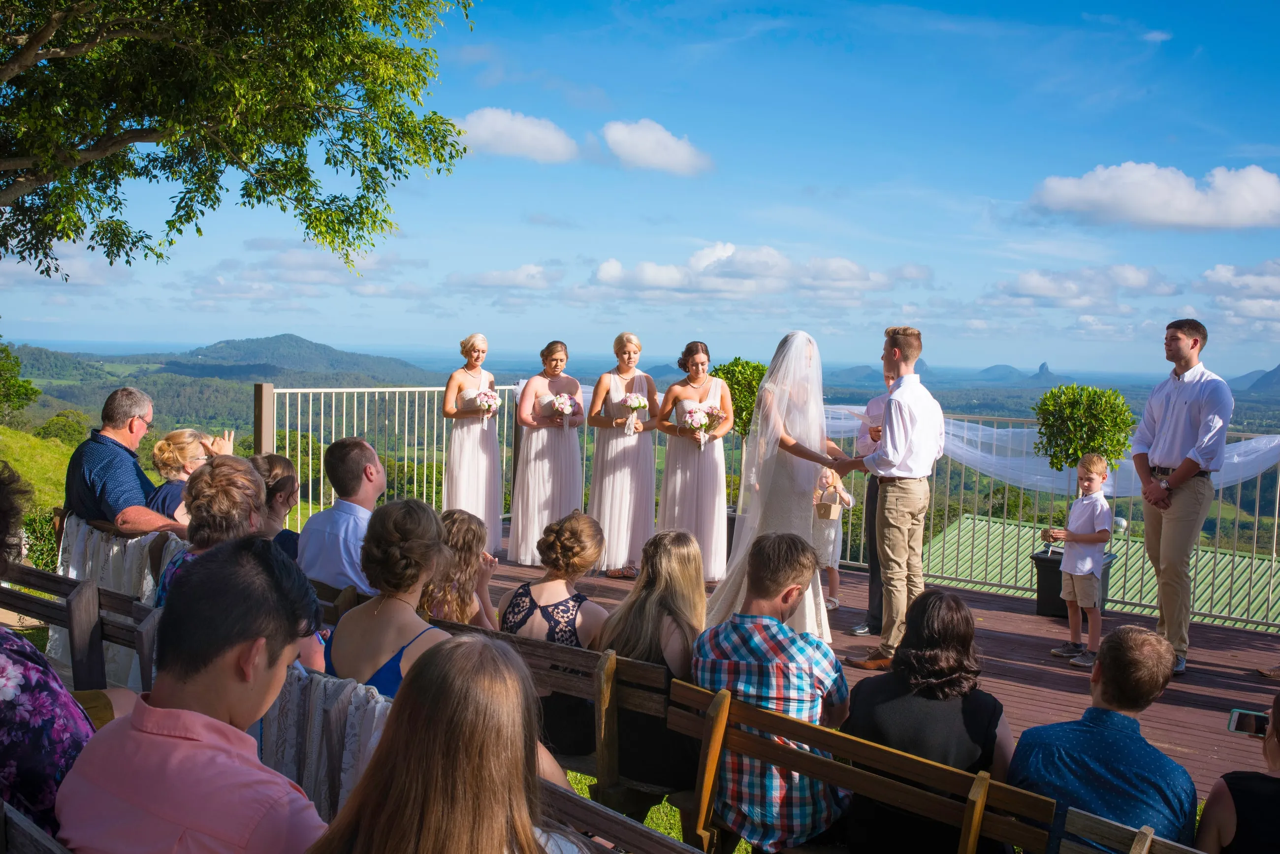 Mon premier mariage, en Australie (Glass House Mountains)