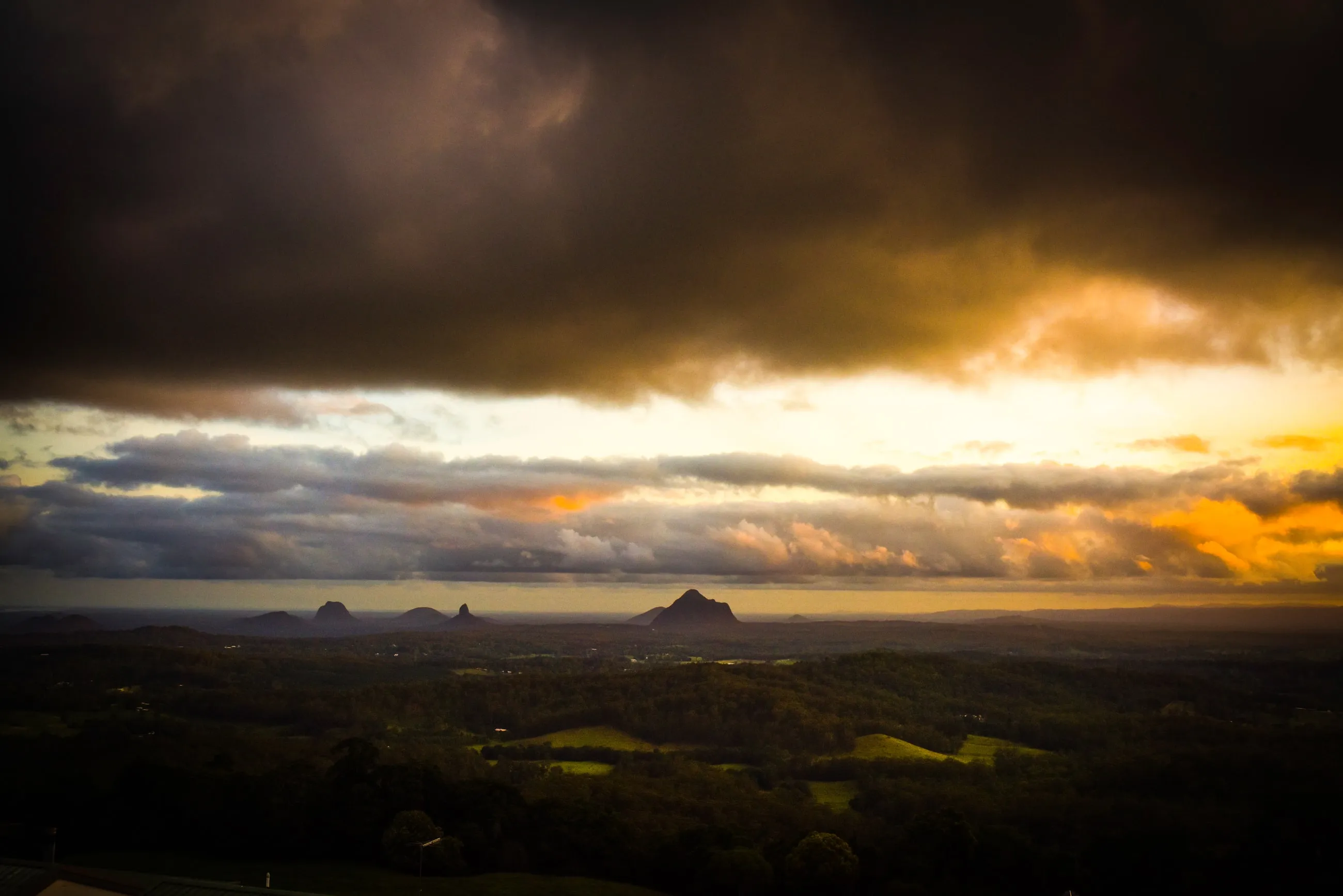 Mon premier mariage, en Australie (Glass House Mountains)